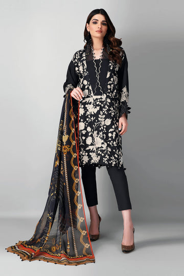 Hrs21203 Black Khaadi Festive Collection 2021